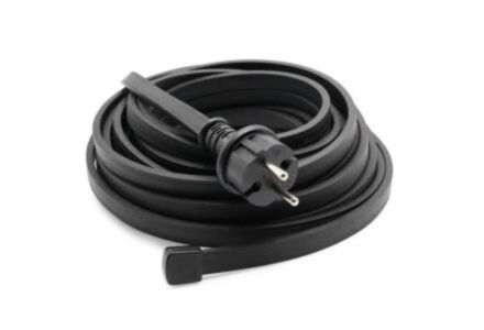 Prikkabel 100m met Stekker en Eindkap 