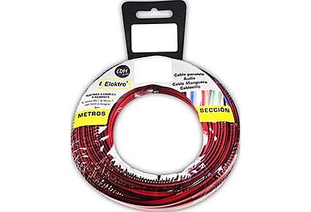 EDM Luidsprekersnoer Rood/Zwart 2x1.5qmm 10m