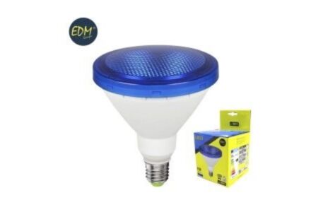 EDM PAR38 E27 LED-lamp 15-75W Blauw