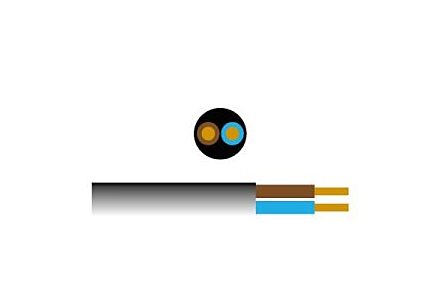 Kabel H07RN-F Neopreenkabel 2x1qmm NWPK