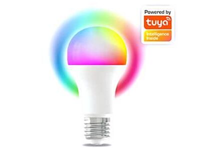 LED GLS mat RGB E27 9W dimbaar SMART Wi-Fi TUYA