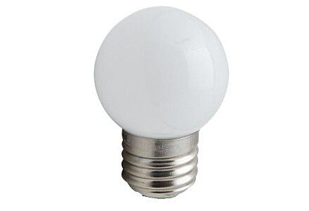 Merkloos LED Kogellamp E27 Warm Wit 1W