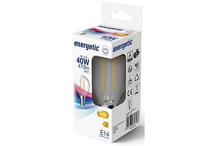 Energetic LED Kogel E14 4-40W 2700K Helder