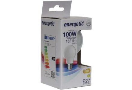 Energetic LED E27 11W Dimbaar Filament Lamp