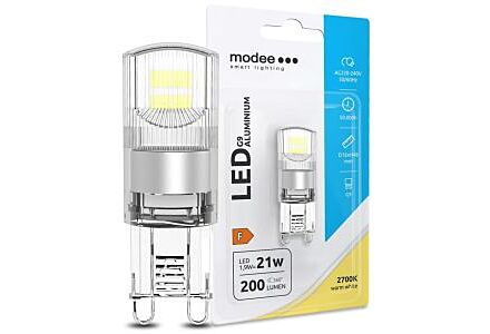Modee G9 LED 230V 1,9W 2700K - Energiezuinig