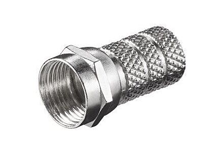F-connector coax 59 5mm