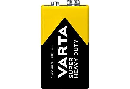 Varta Super Heavy Duty E 9V Batterij Blister