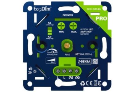 LED dimmer 0-700W EcoDim PRO universeel