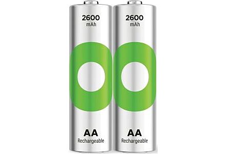 GP ReCyko AA 2600mAh NiMH Oplaadbare Batterijen