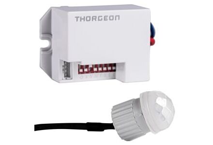 Bewegingsmelder IR inbouw mini wit