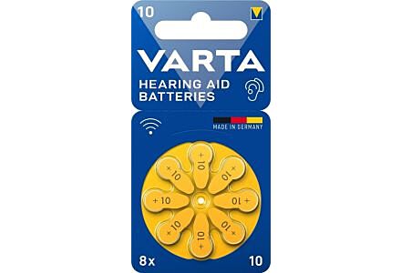 Varta Gehoorcel Batterij V10 Blister