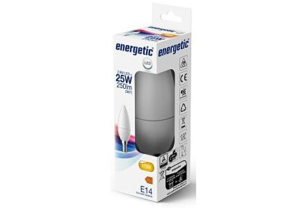 Energetic LED Kaars E14 - Heldere 2700K Vervanger