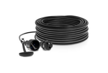 Verlengsnoer rubber 3x1,5qmm 5m