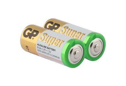 GP Alkaline Batterij LR1 1,5V Blister - 2 stuks