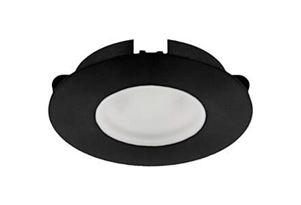 Lagos XPG LED-meubelspot warm wit 2700K 90gr ZWART