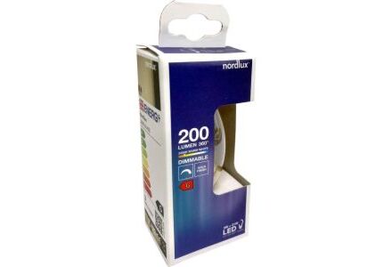 Nordlux LED kaarslamp E14 2000K dimbaar filament