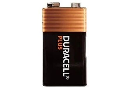 Duracell Plus 9V Alkaline Batterij E Blok