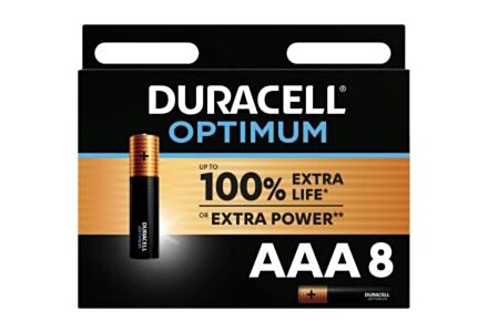 Duracell Optimum AAA Batterijen 200% Extra Kracht
