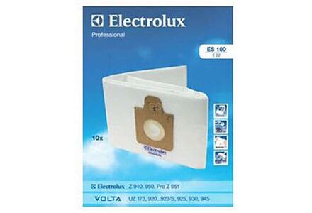 electrolux es100 stofzakken uz930 e22 10 stuks 900196964 gd930 nilfisk
