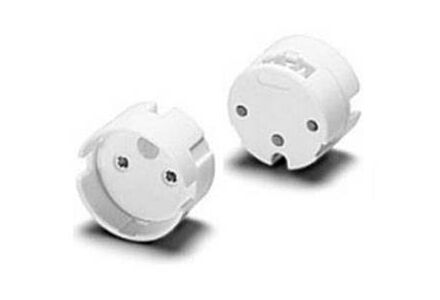 g13 led fitting tl lamphouder t8 insteekcontact ledbuis voetje per stuk wit