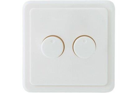 Afdekraam PEHA LW voor DUO LED dimmer EcoDim