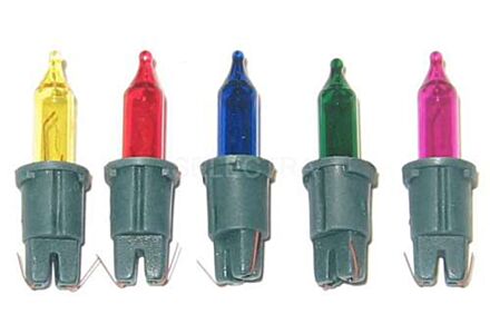 konstsmide kerstlampje 2125-550sb 7v 0.9w gekleurd steek 5 stuks