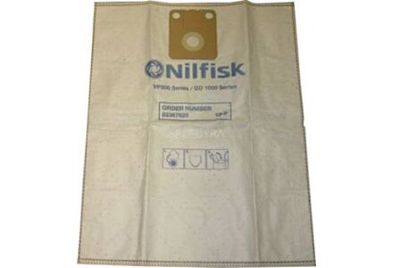 nilfisk stofzuigerzakken vp300 82367820 thor gd2000 gd1000 syntetisch stofzuiger 10 stuks