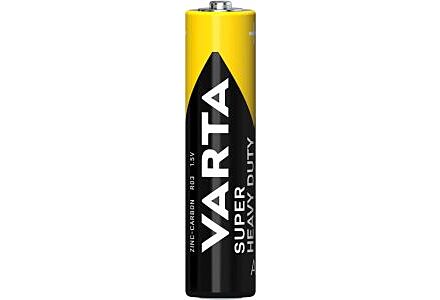 Varta AAA Super Heavy Duty Batterijen (4 stuks)