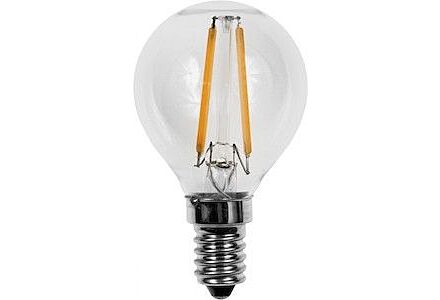 SPL LED Kogel E14 1,5-15W 2500K Dimbaar Helder