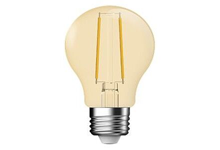 Nordlux LED Kogel E27 4,8W Filament Goud Dimbaar