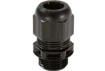 Wartel PVC M20 zwart IP68 Wiska per stuk