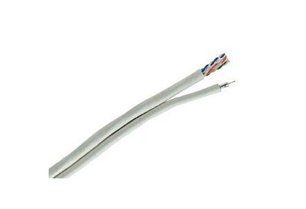 Technetix Coax-UTP Cat6 Combikabel 100m Rol