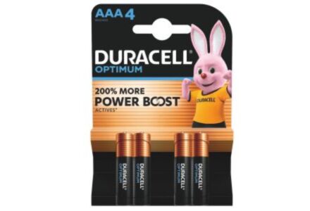 Duracell Optimum AAA Batterijen 200% Levensduur