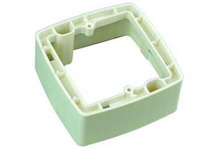 Opbouwrand voor dimmers wit TBT