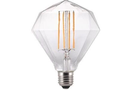 Nordlux LED Globe G100, 2W, 2200K, Helder Diamant