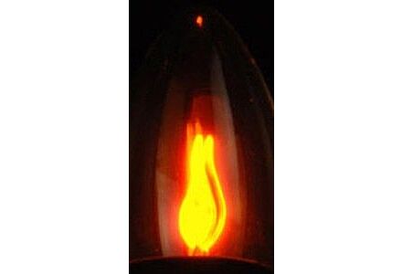 Vlamverlichting grote kaars 10 lamps - lengte 420cm