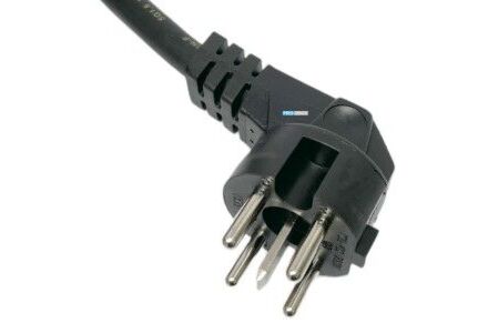 Perilex Aansluitsnoer 5x2,5mm - Zwart, 2m Neopreen