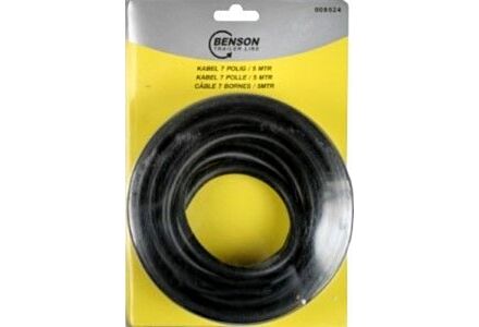 Kabel H07RN-F 7x0,75qmm 5m Zwart