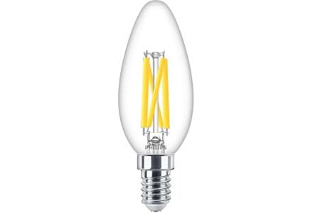 Philips LED kaars E14 5,9-60W filament helder dimtone