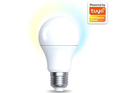 LED GLS mat wit E27 9W dimbaar SMART Wi-Fi TUYA