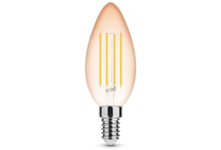 Modee LED kaars E14 4-33W 1800K filament amber