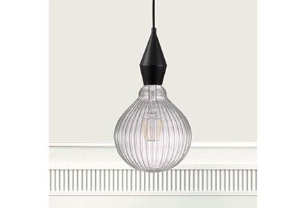 Nordlux LED Globe G125 E27 2-15W 2200K AVRA helder stripes