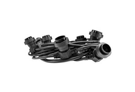 Prikkabelset 50m met 50 E27 fittingen - koppelbaar