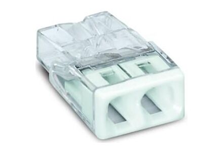 WAGO Mini Lasklemmen 2-voudig - 100 Stuks